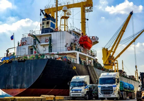 Export shipping container